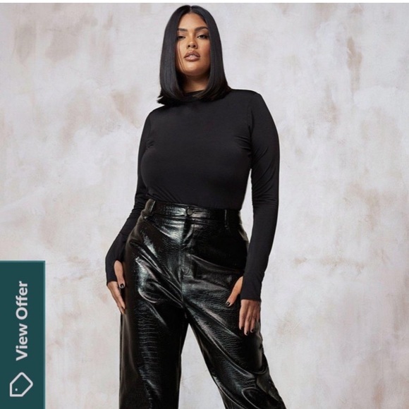 NWT 🔥Kourtney Kardashian Cut Out Open Back Bodysuit🔥 - Picture 5 of 6